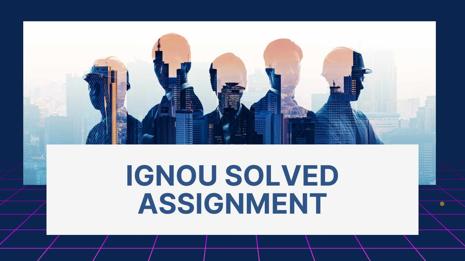 ignou solved assignment