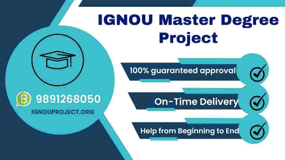 IGNOU Master Degree Project