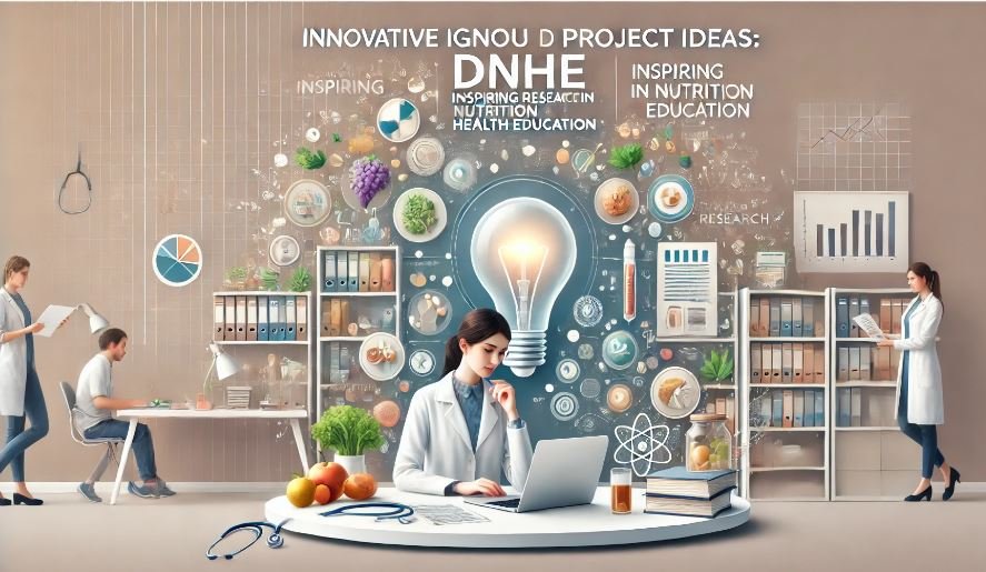 IGNOU DNHE Project Ideas