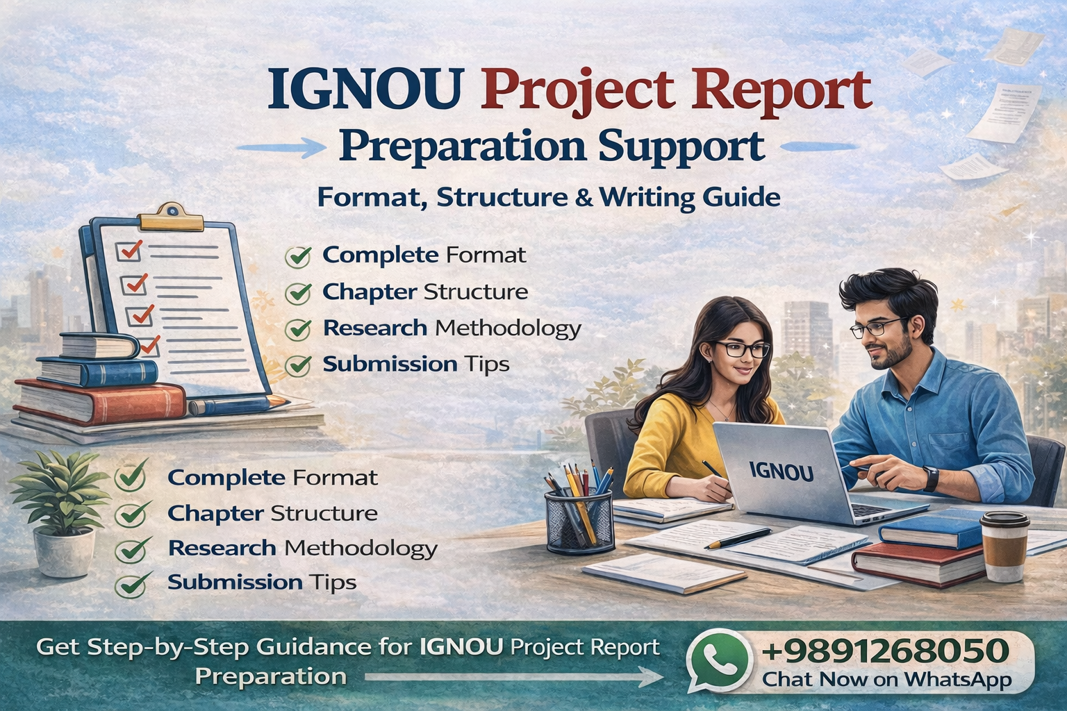 IGNOU Project Report Preparation Support